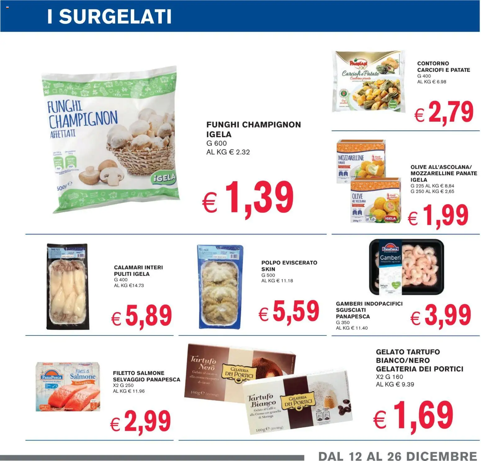 Volantino Coal del 12.12.2025 | Pagina: 5 | Prodotti: Caffè, Salmone, Calamari, Cacao