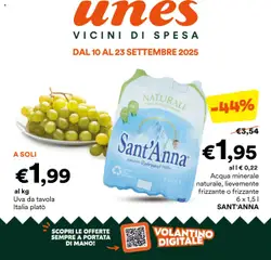 Anteprima del volantino Unes Milano catalogo valido a partire dal 10.09.2025