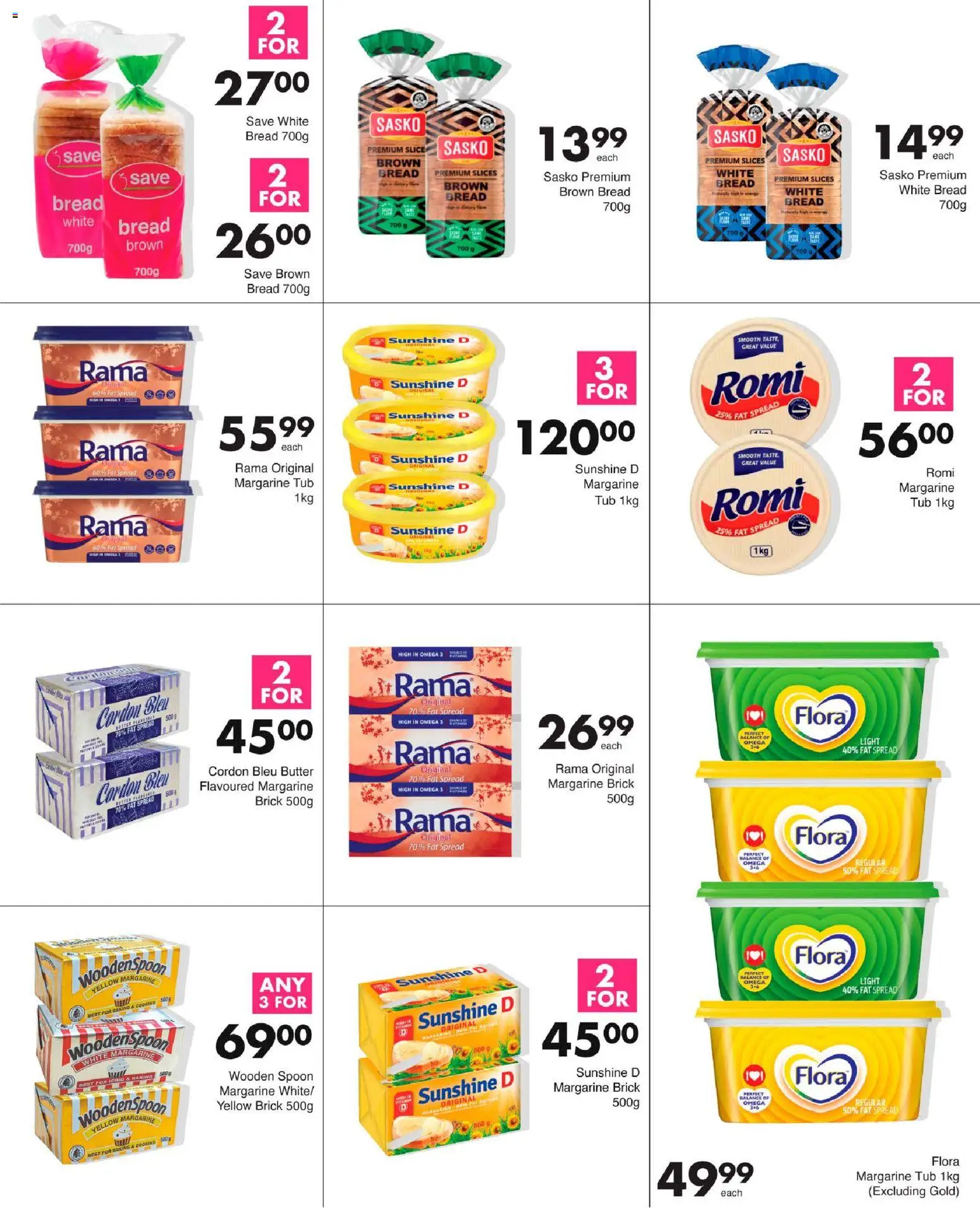 New Save catalogue – valid from 12.03.2026 | Page: 10 | Products: Butter, Light, Bread, Margarine