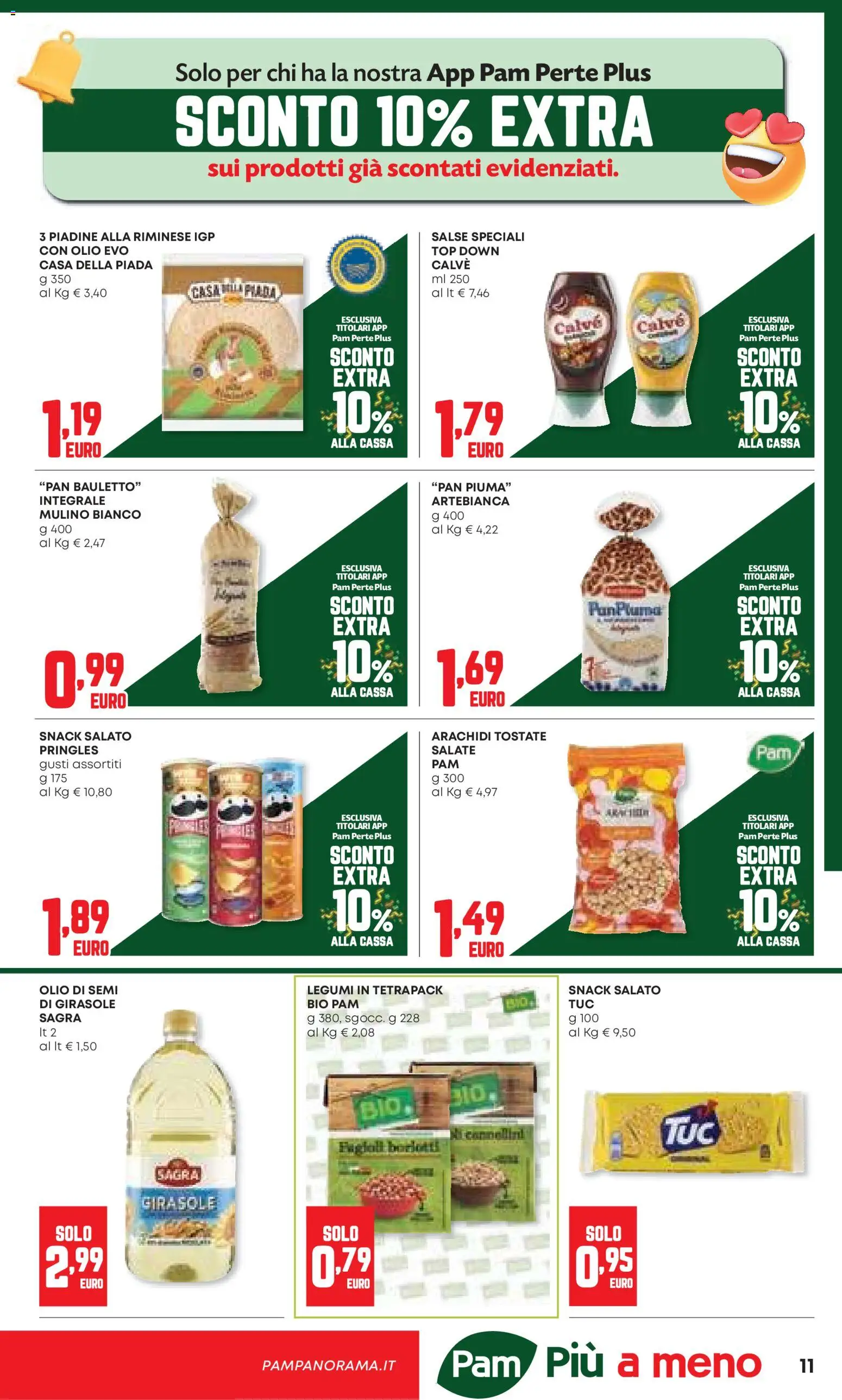 Volantino Panorama del 20.11.2025 | Pagina: 11 | Prodotti: Legumi, Cannellini, Top, Arachidi