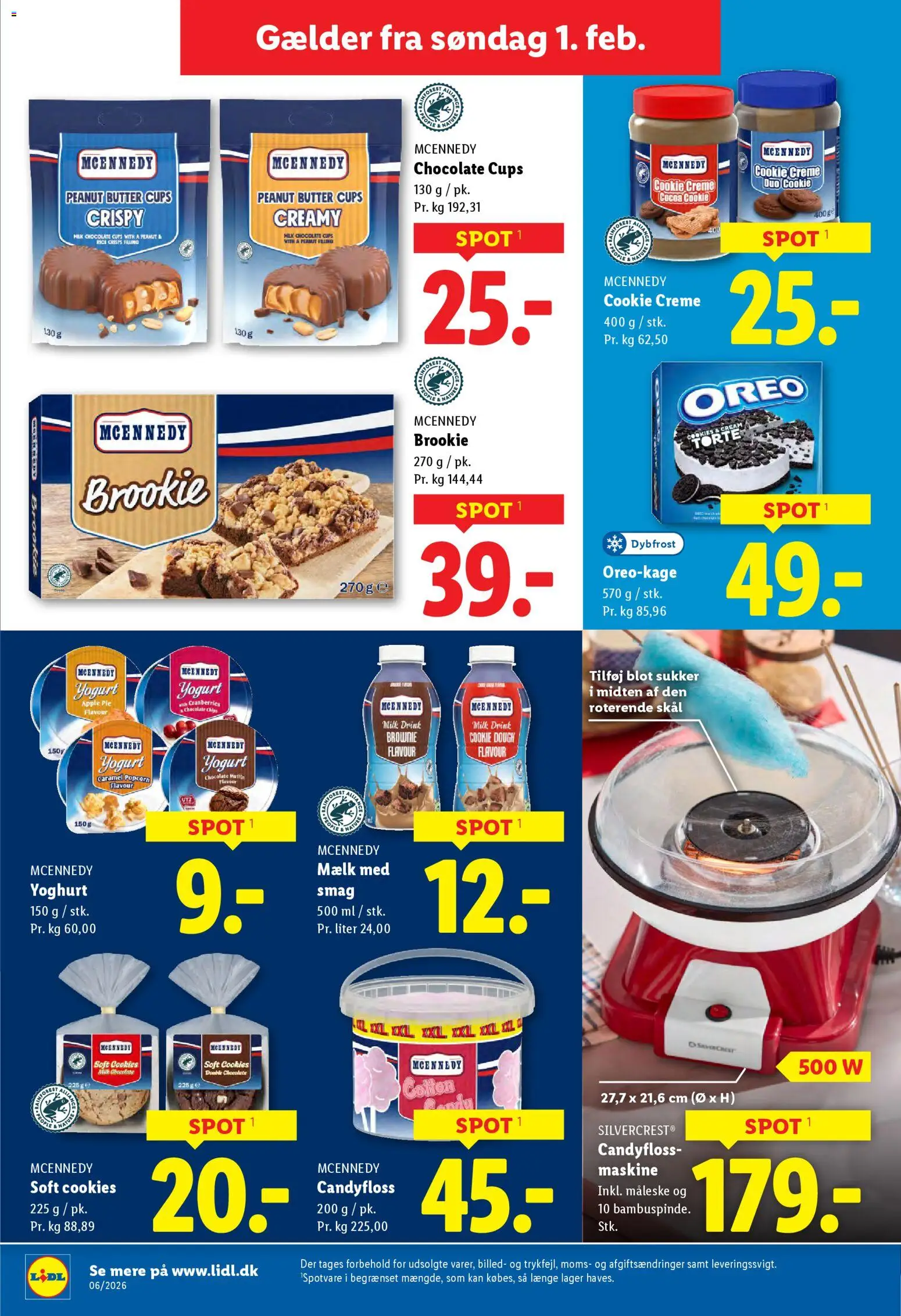Lidl tilbudsavis – gyldig fra 01.02.2026 | Side: 17 | Produkter: Creme, Chips, Cookies, Popcorn