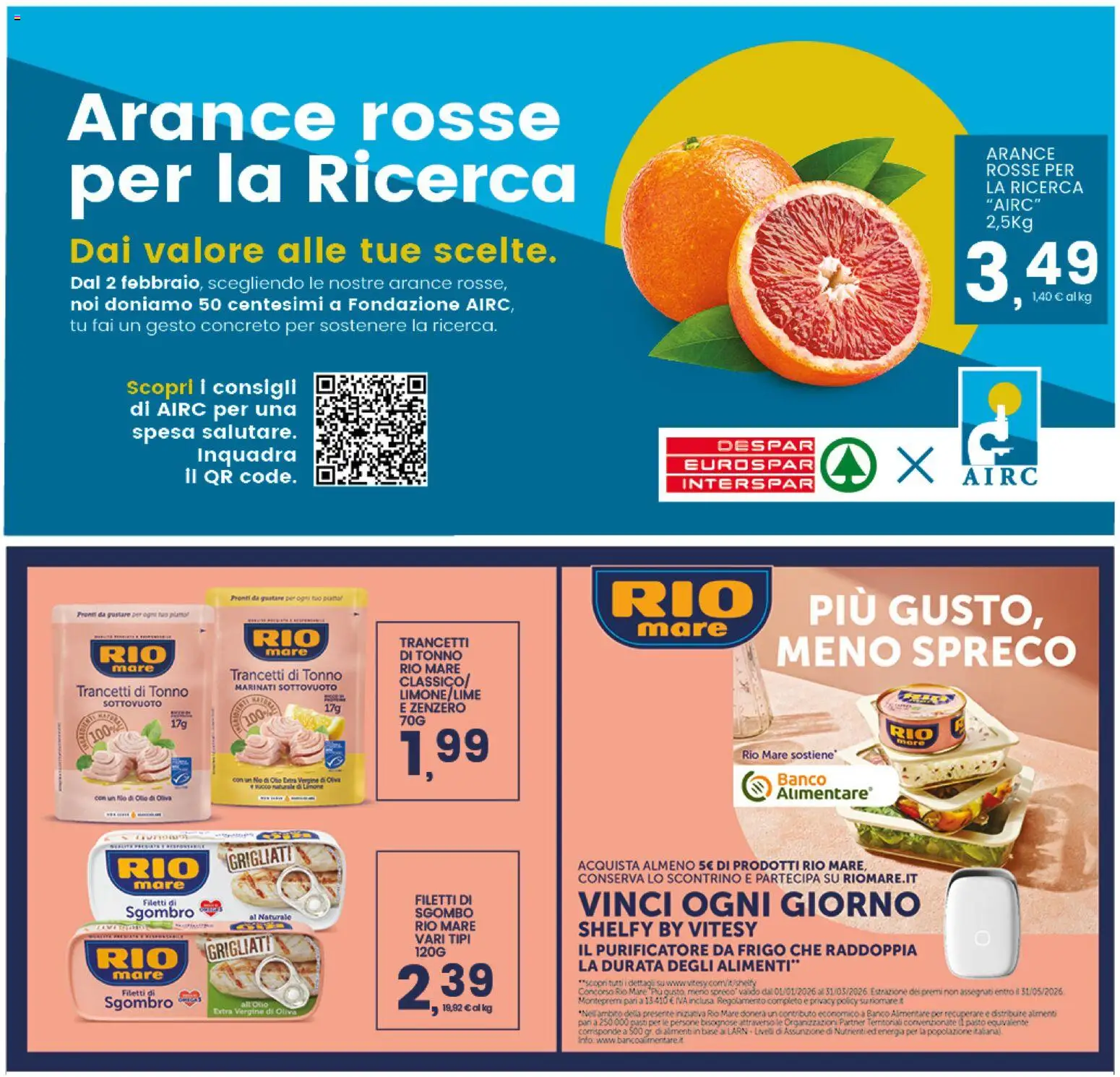 Volantino Interspar del 12.02.2026 | Pagina: 28 | Prodotti: Lime, Tonno, Sgombro, Olio di Oliva