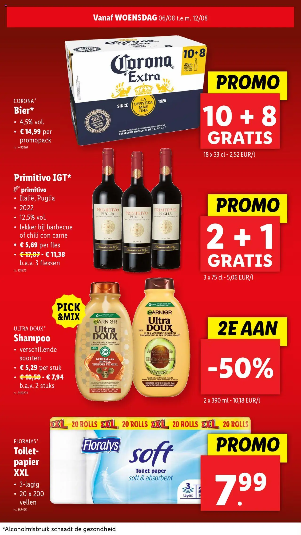  | Pagina: 15 | Producten: Papier, Toilet, Shampoo, Olie
