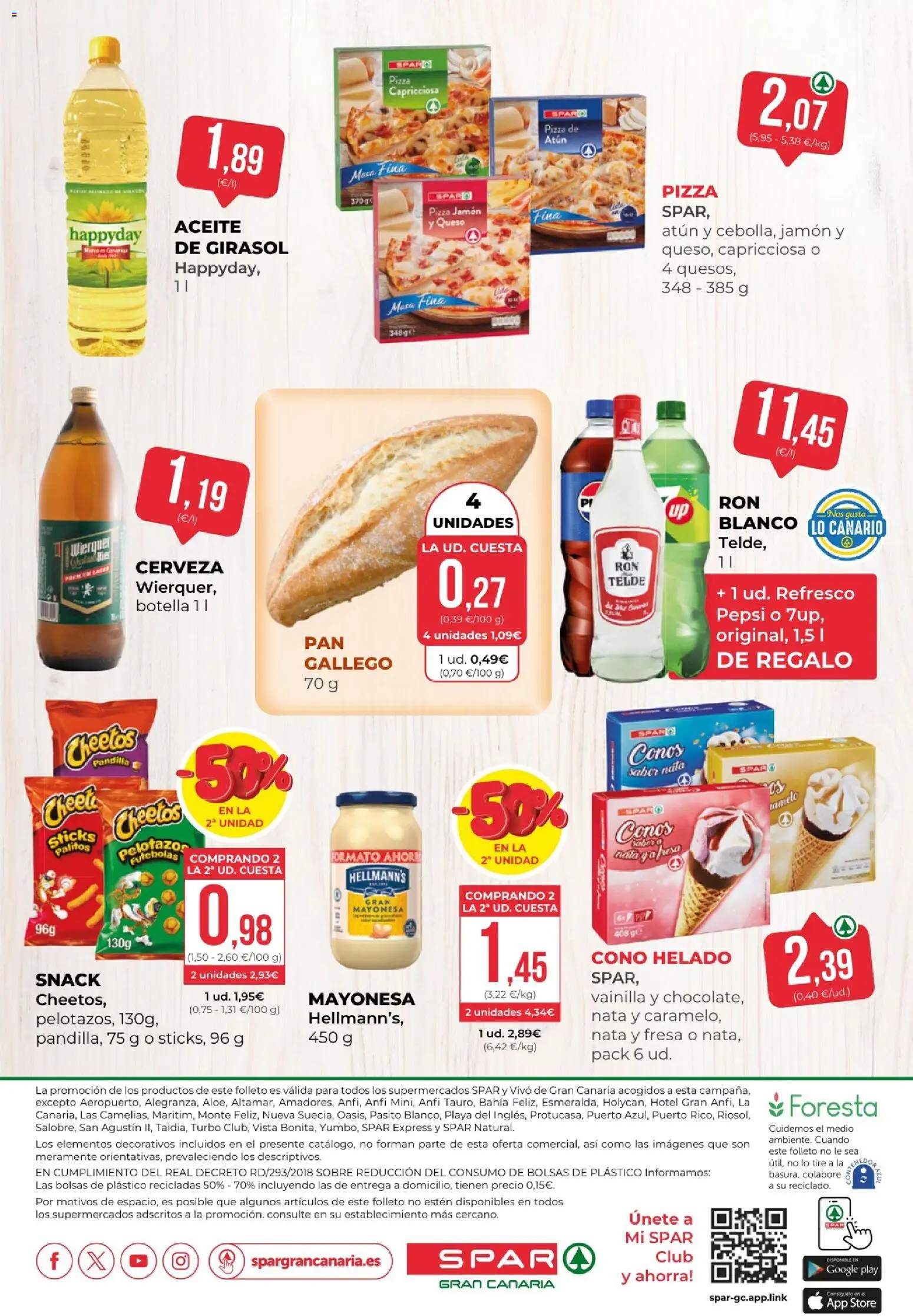 Spar - folleto │ válido desde el 20.03.2026 | Página: 23 | Productos: Queso, Jamón, Pizza, Helado