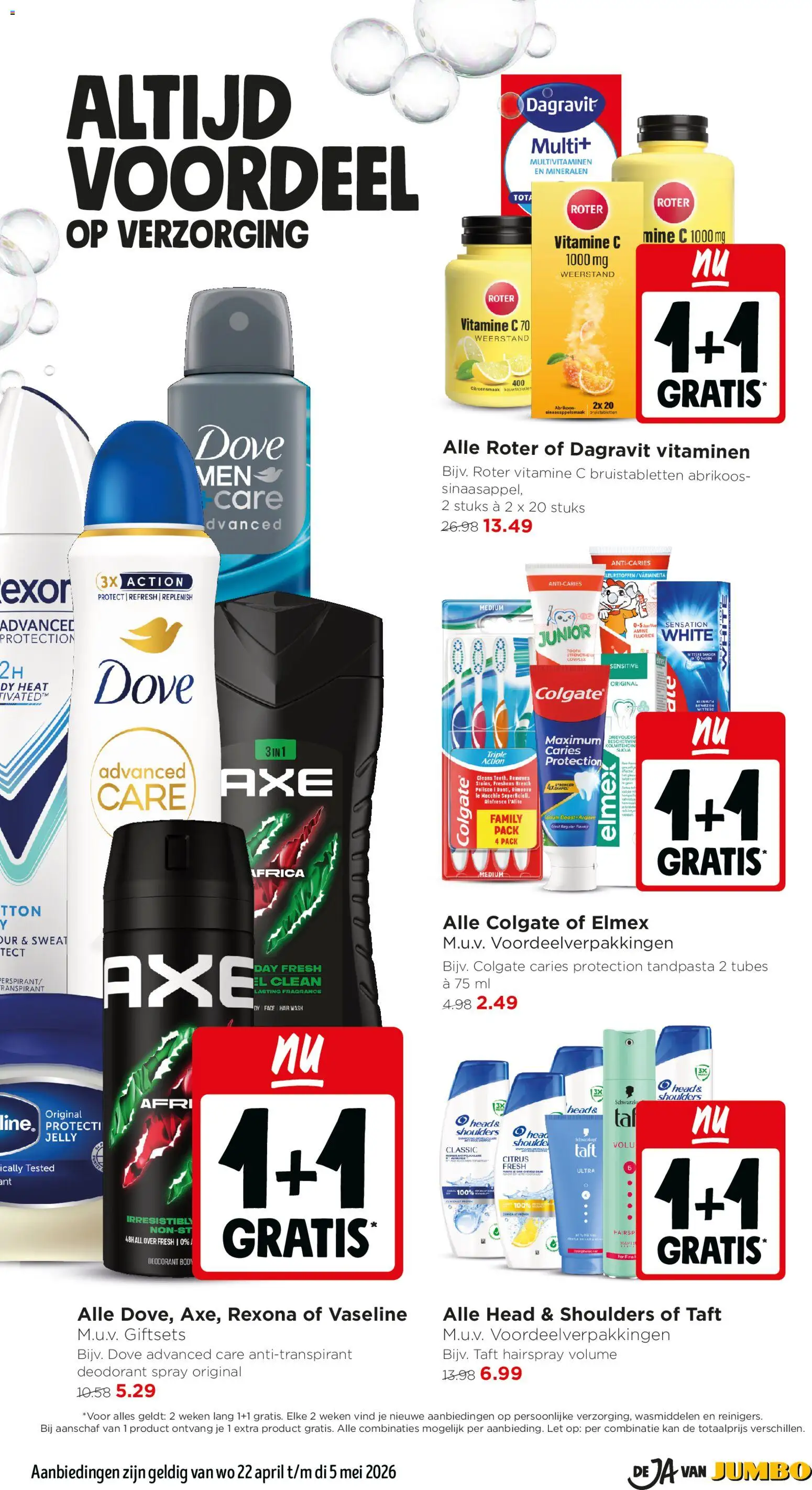 {H1} | Pagina: 33 | Producten: Antitranspirant, Tandpasta, Boost, Vitamine C