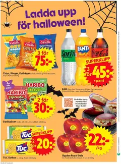 Jula - erbjudanden - Förhandsvisning av reklamblad från butik Jula aktuell från 27.10.2025 | Sida: 10 | Produkter: Grill, Fanta, Papper, Godis