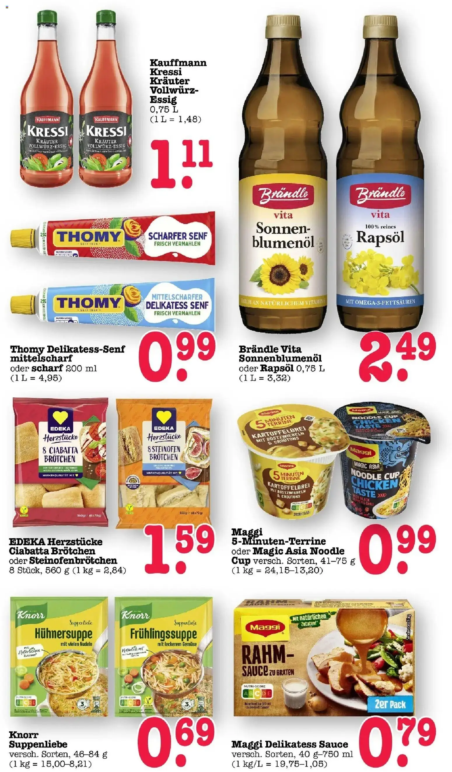 Edeka prospekt Offenbach	 – gültig ab 09.03.2026 | Seite: 34 | Produkte: Maggi, Essig, Rapsöl, Chili