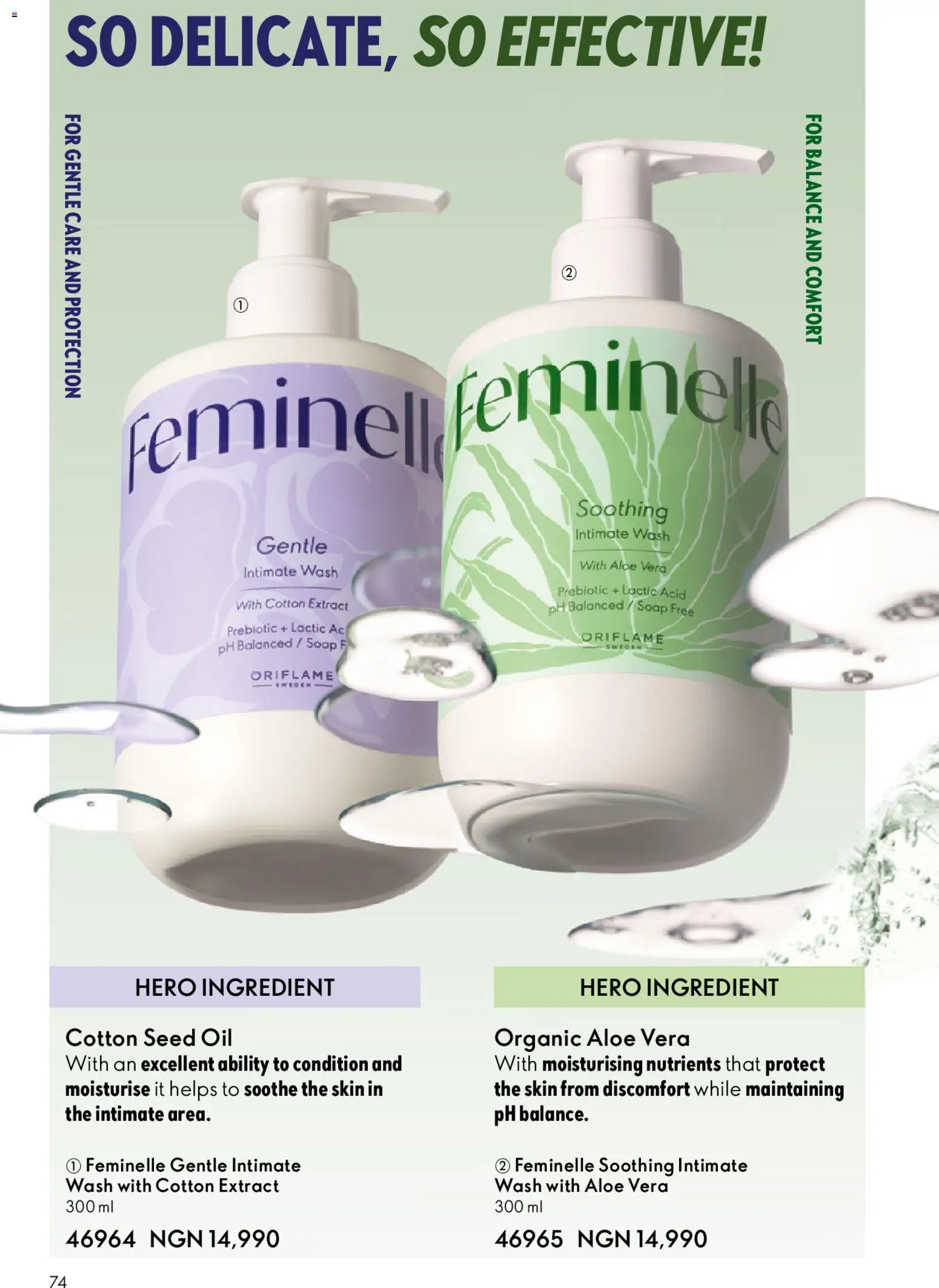 Oriflame Catalogue 2/2026 valid from 01.04.2026 | Page: 74 | Products: Soap, Špíz, Oil