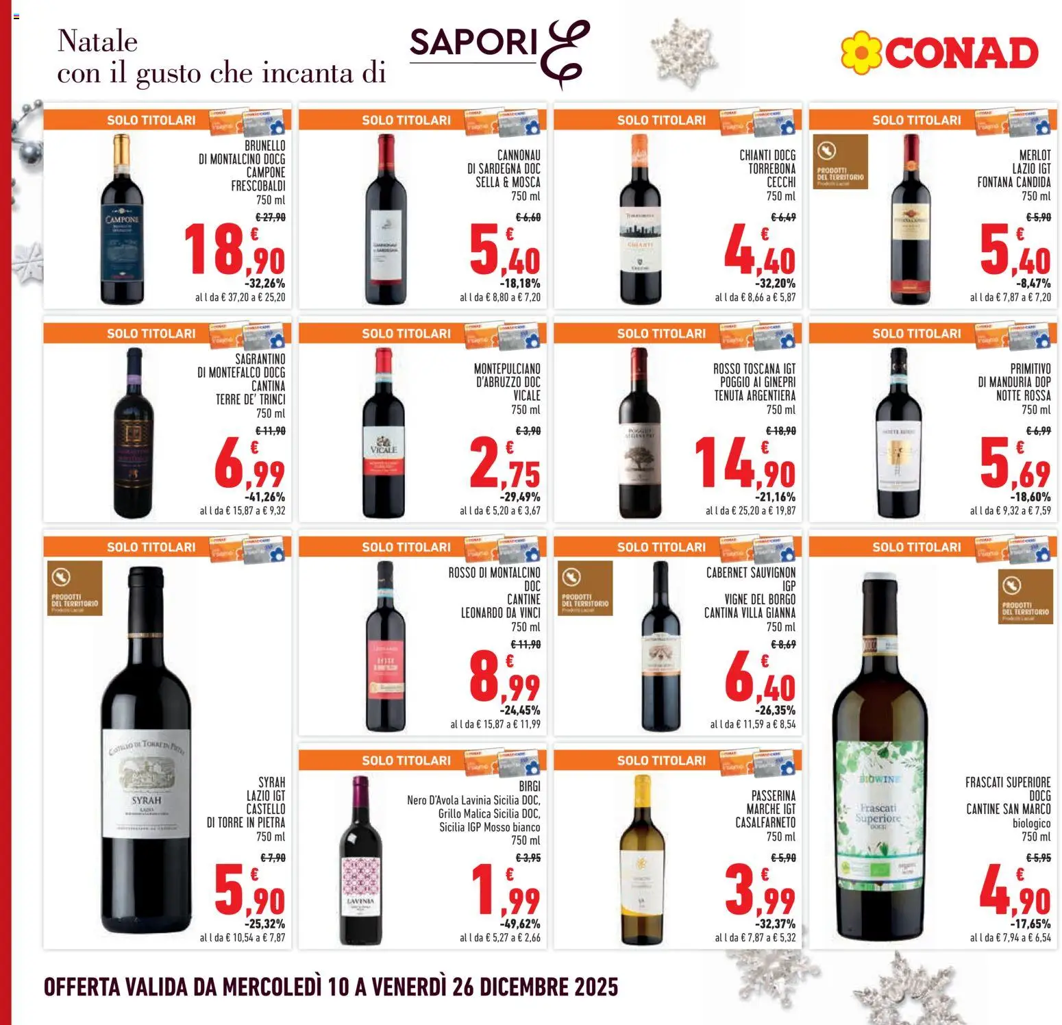 Volantino Conad del 10.12.2025 | Pagina: 6