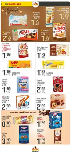 Anteprima del volantino Volantino DOK	 valido a partire dal 23.10.2025 | Pagina: 6 | Prodotti: Cioccolato, Cereali, Nutella, Plumcake