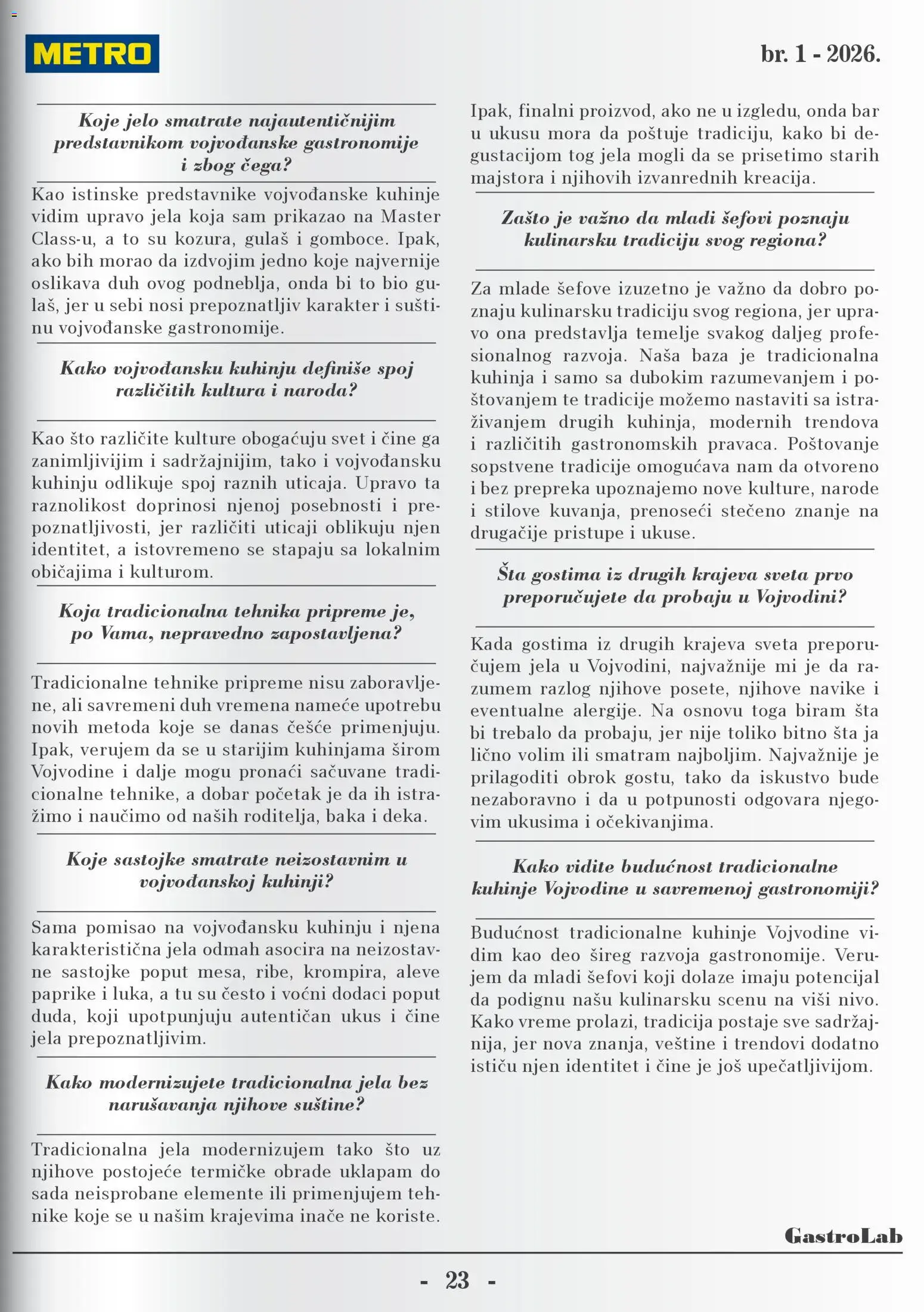 Metro katalog - važi od 13.01.2026 | Strana: 23 | Proizvode: Sto, Kuhinja