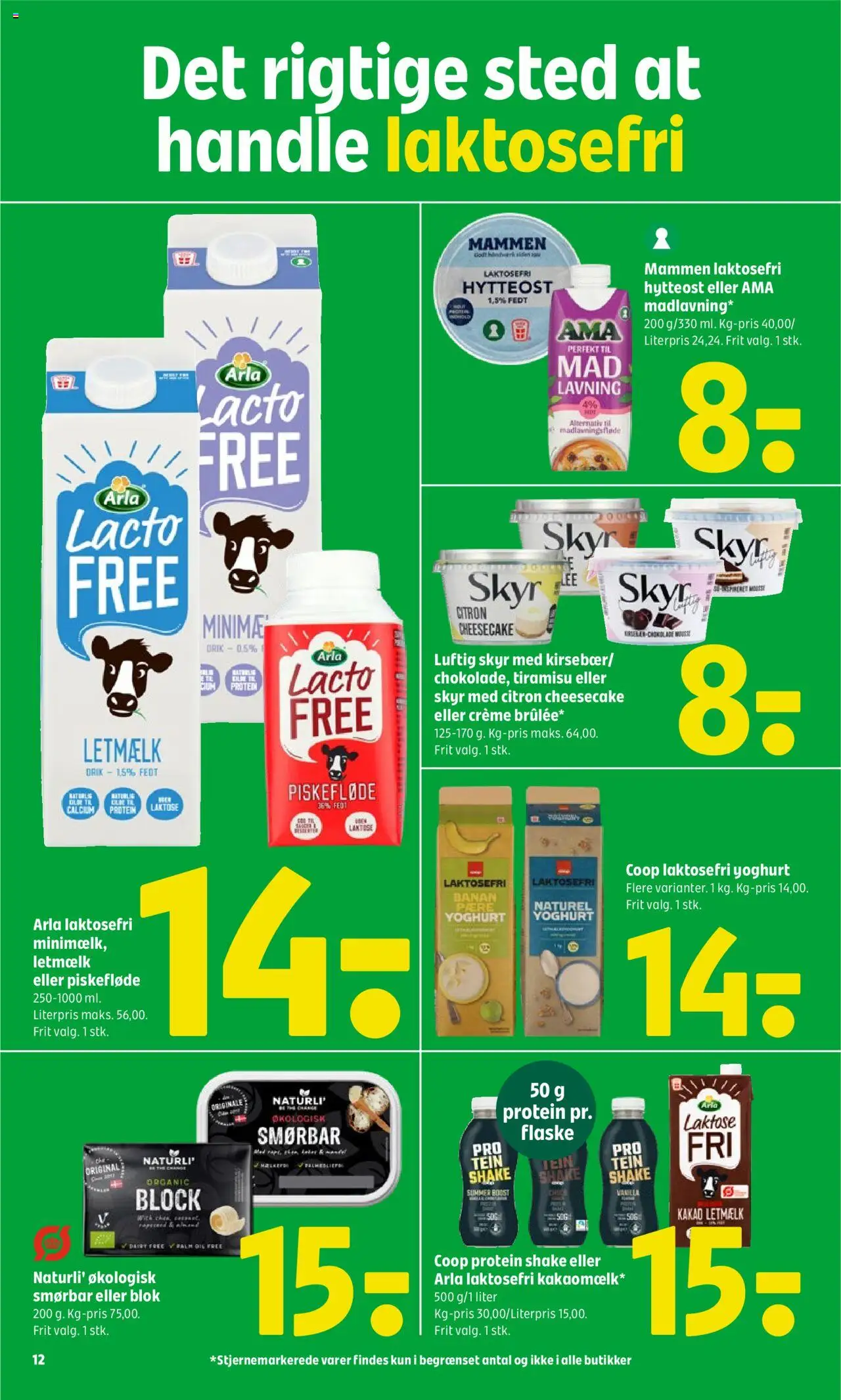 Coop 365 Tilbudsavis gyldig fra 19.06.2025 | Side: 12 | Produkter: Yoghurt, Skyr, Kakao, Jogo de ferramentas