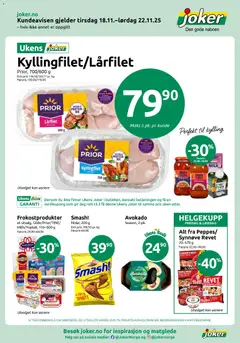 Forhåndsvisning av Joker kundeavis gyldig fra 18.11.2025