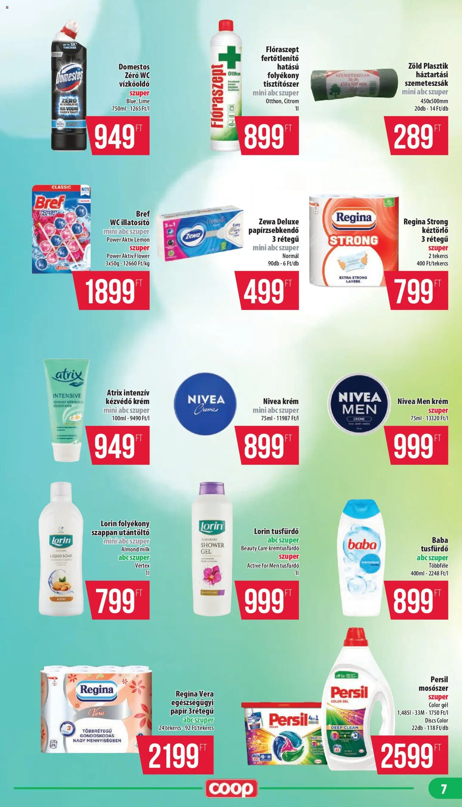 COOP akciós ujság - amely érvényes a következő dátumtól: 20.11.2025 | Oldal: 7 | Termékek: Lime, Vízkőoldó, Szappan, Citrom