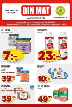 Din Mat - erbjudanden - Förhandsvisning av reklamblad från butik Din Mat aktuell från 15.12.2025