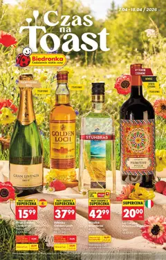 Pogląd oferty "Biedronka gazetka - Czas na toast" - ważna od 07.04.2026