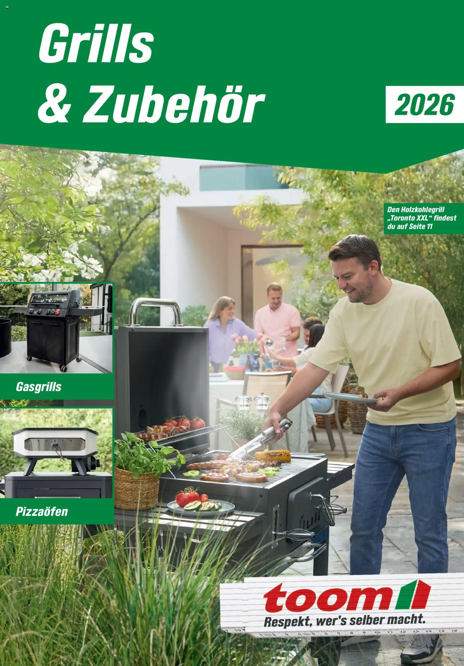 Toom Baumarkt  Grills & Zubehör 2026 – gültig ab 14.02.2026 | Seite: 1
