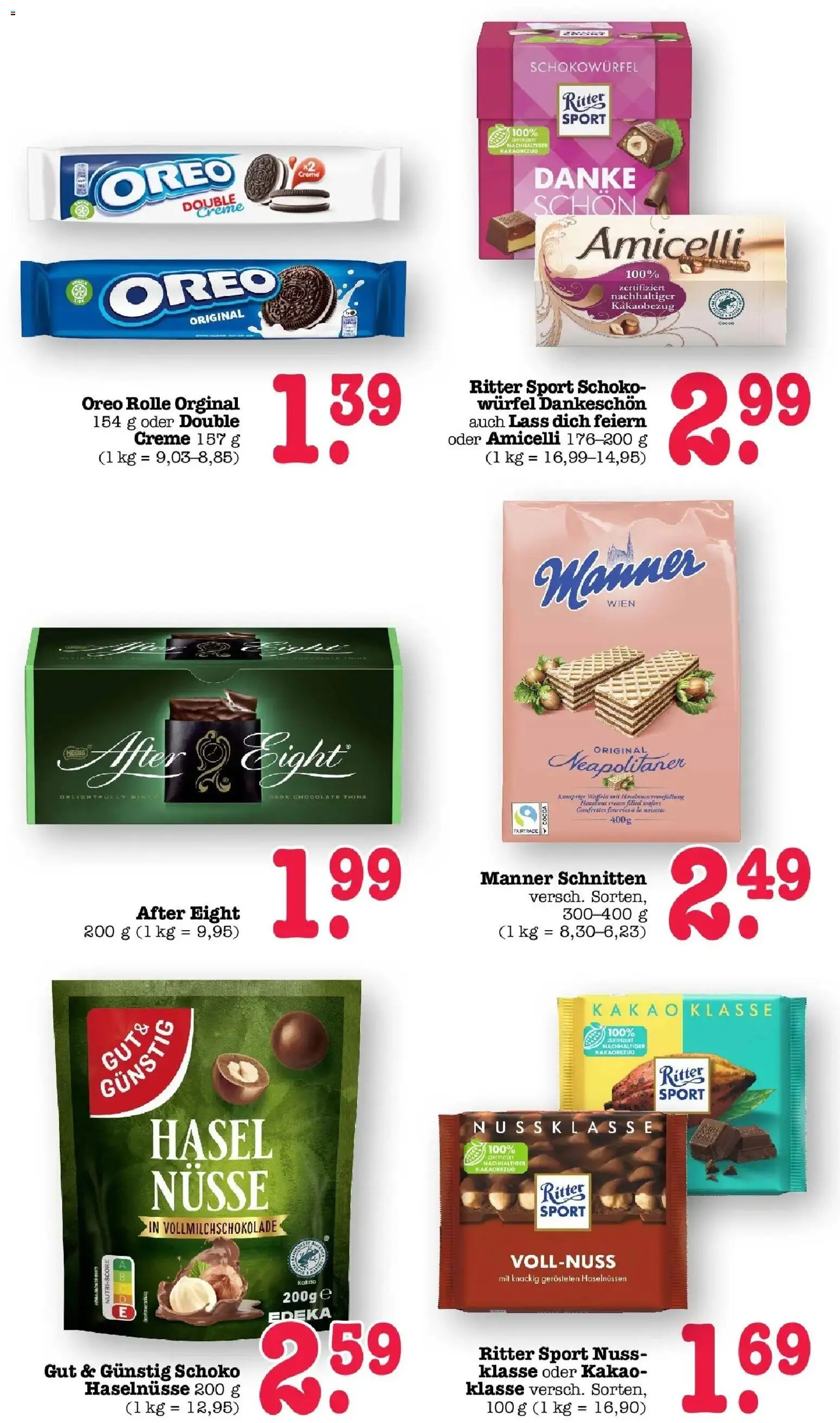 Angebote – gültig ab 16.03.2026 | Seite: 36 | Produkte: Ritter sport, Creme, Nüsse