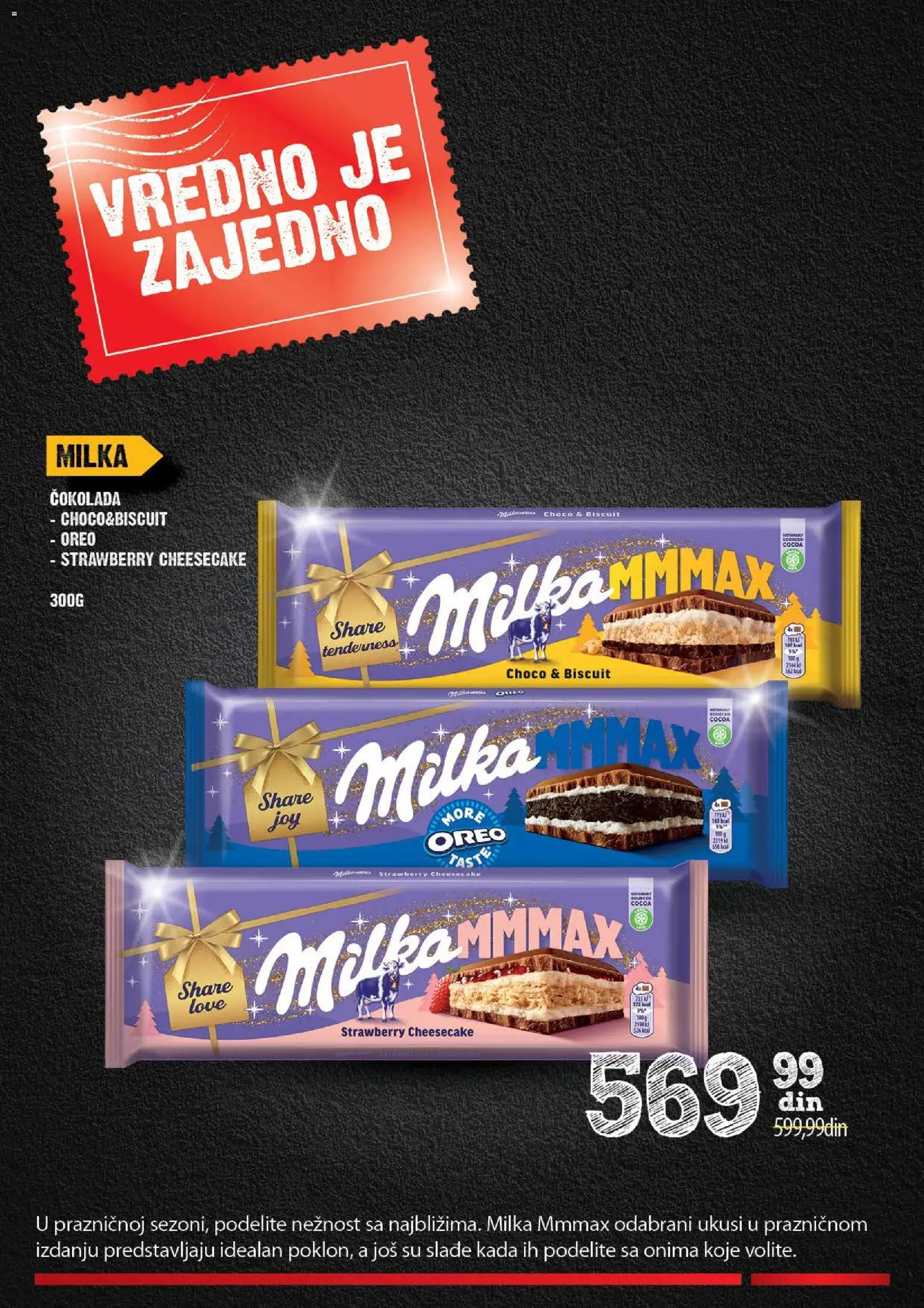 Idea katalog - važi od 11.12.2025 | Strana: 24 | Proizvode: Milka, Oreo, Cheesecake, Čokolada