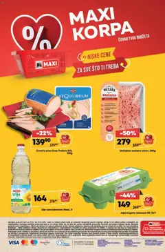 Mega Maxi katalog - važi od 17.07.2025 | Strana: 19 | Proizvode: Sto, Korpa, Jaja, Ulje