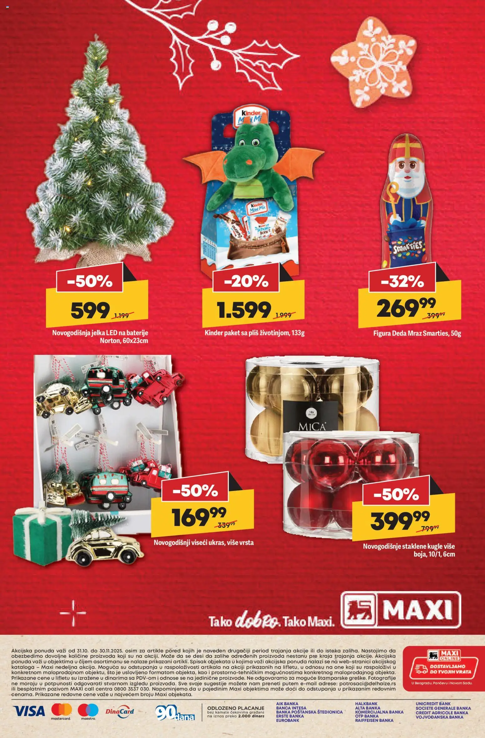 Maxi katalog - važi od 30.10.2025 | Strana: 10 | Proizvode: Sto, Vrata, Baterije