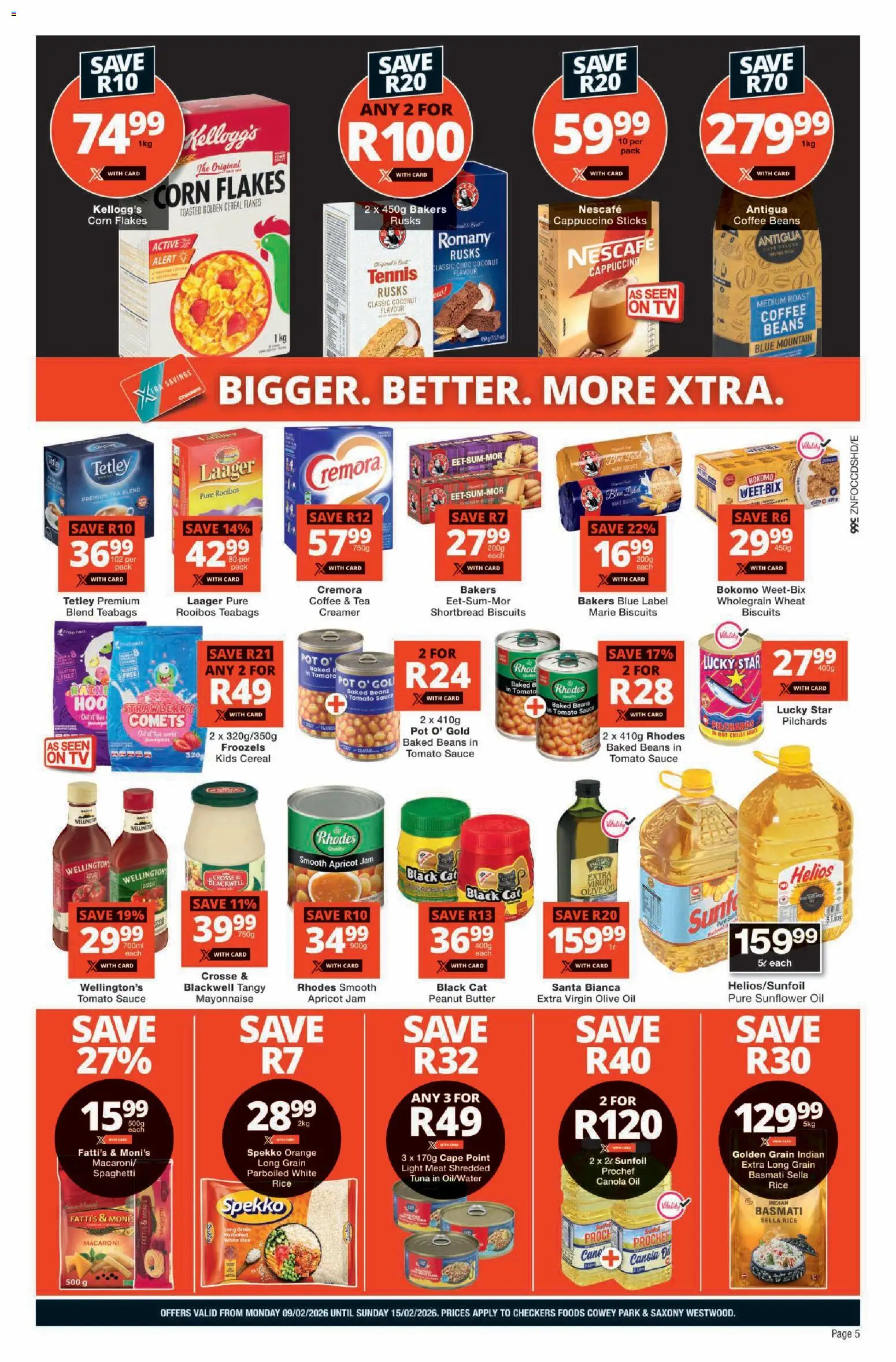 New Checkers catalogue – valid from 09.02.2026 | Page: 5