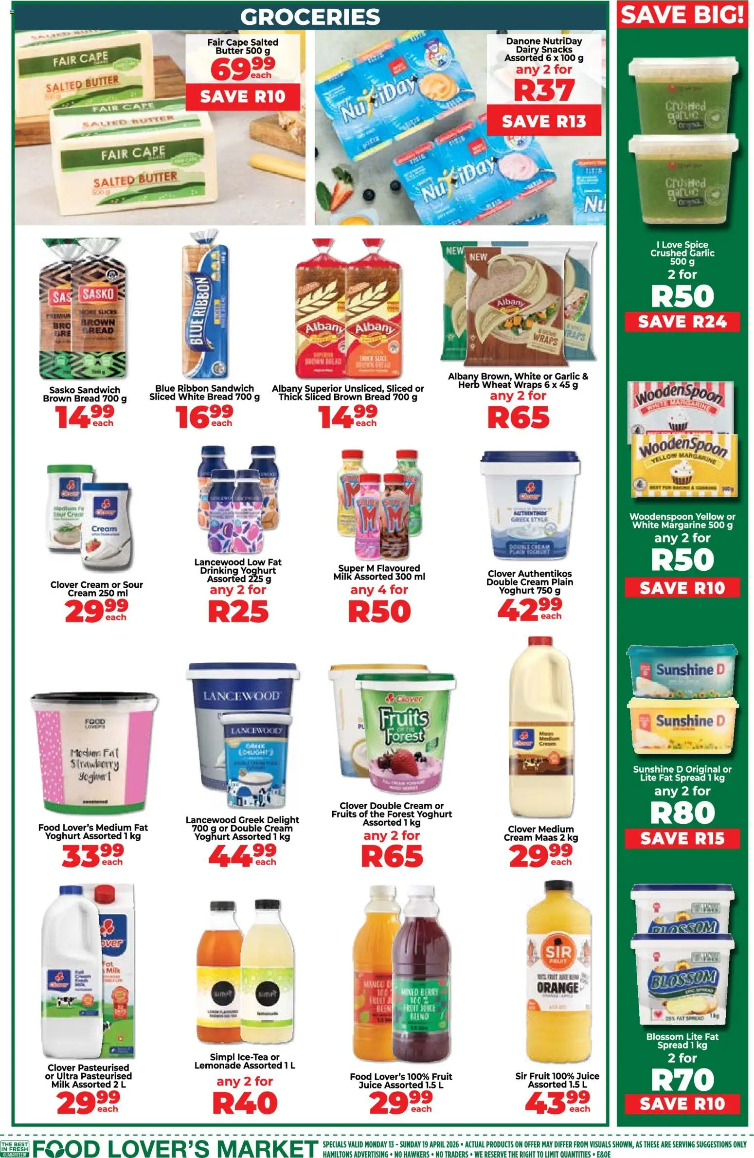 New Food Lover's Market catalogue – valid from 13.04.2026 | Page: 3