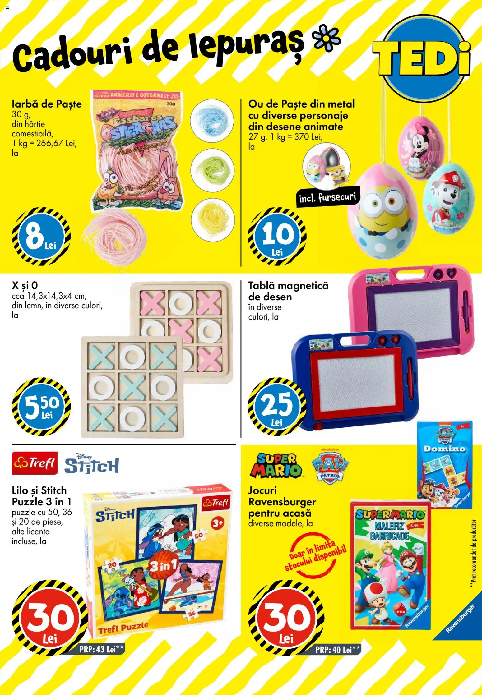 Noul catalog TEDi – valabil de la 13.03.2026 | Pagină: 22 | Produse: Tablă, Paste