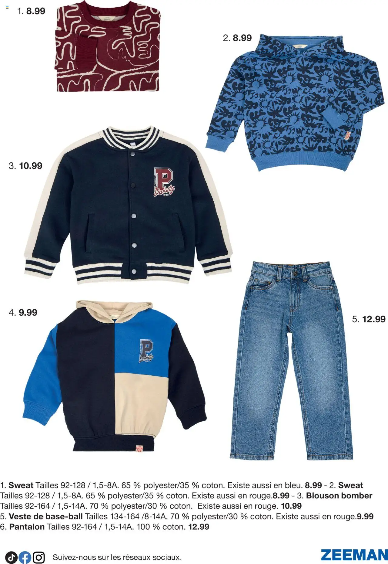  | Page: 11 | Produits: Veste, Pantalon, Blouson