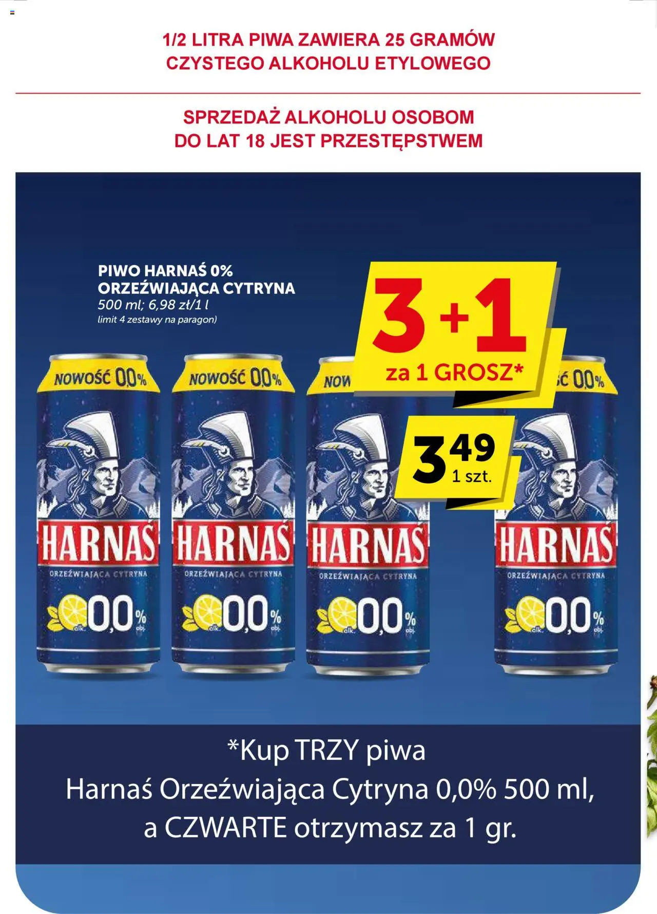 Euro Sklep Gazetka - Minimarket od 02.10.2025 | Strona: 28 | Produkty: Cytryna, Harnaś, Piwo