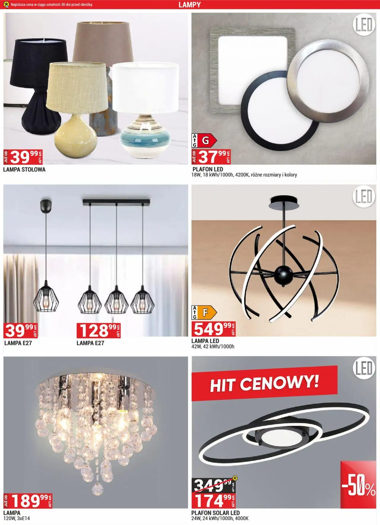 Merkury Market Gazetka od 01.08.2025 | Strona: 23 | Produkty: Lampa