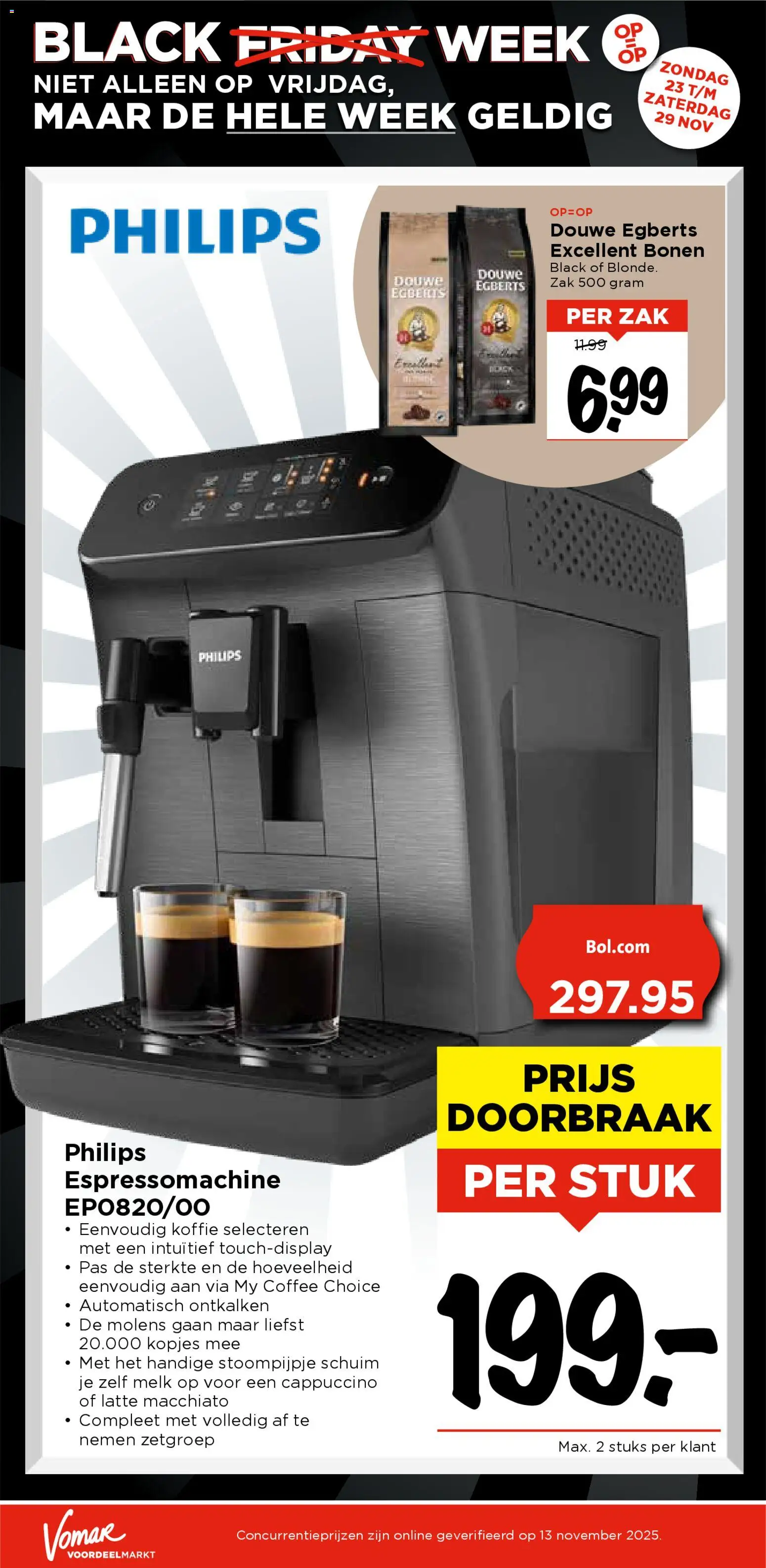 {H1} | Pagina: 9 | Producten: Melk, Koffie, Zak, Cappuccino