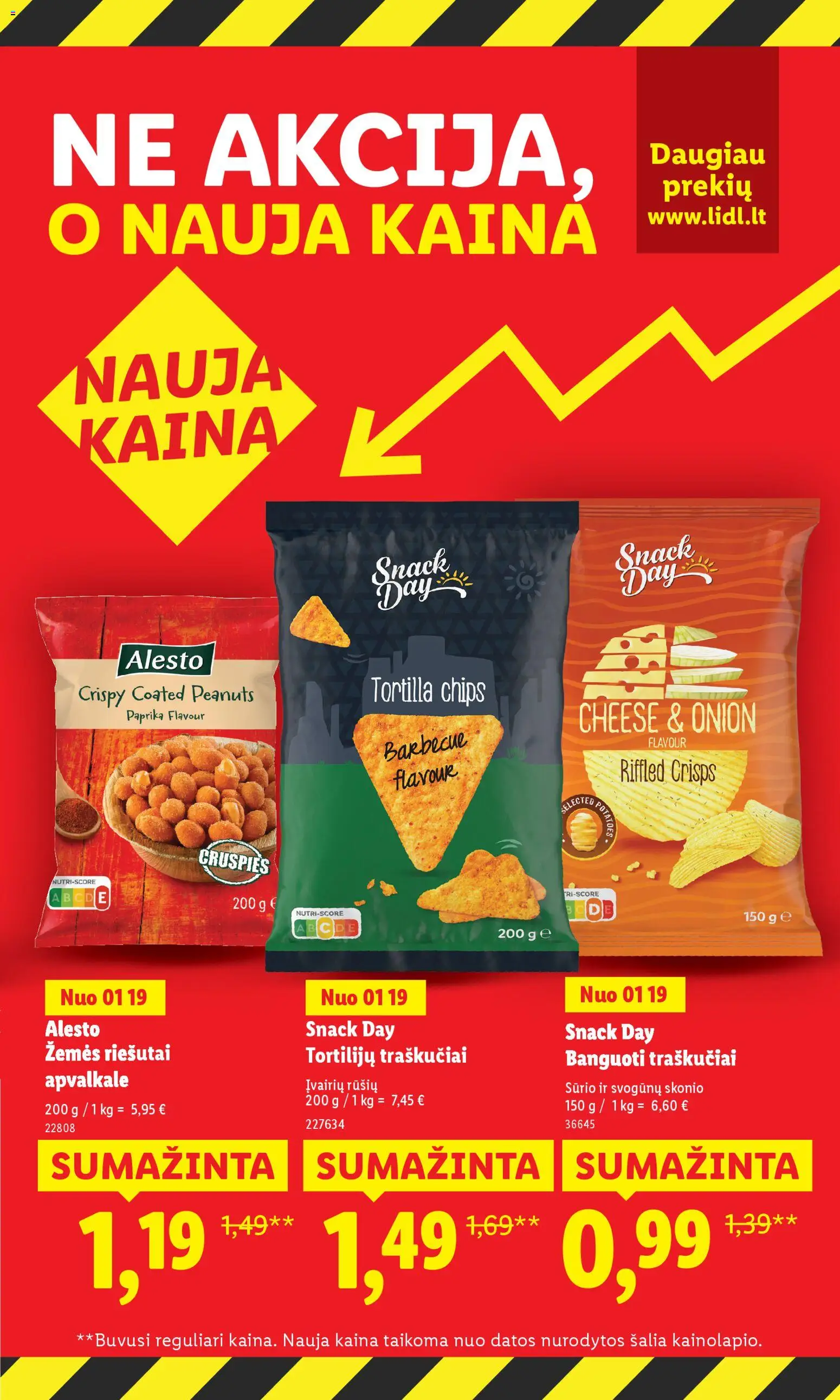 LIDL akcijos nuo 02.01.2026 | Puslapis: 9 | Prekių: Riešutai, Paprika, Traškučiai