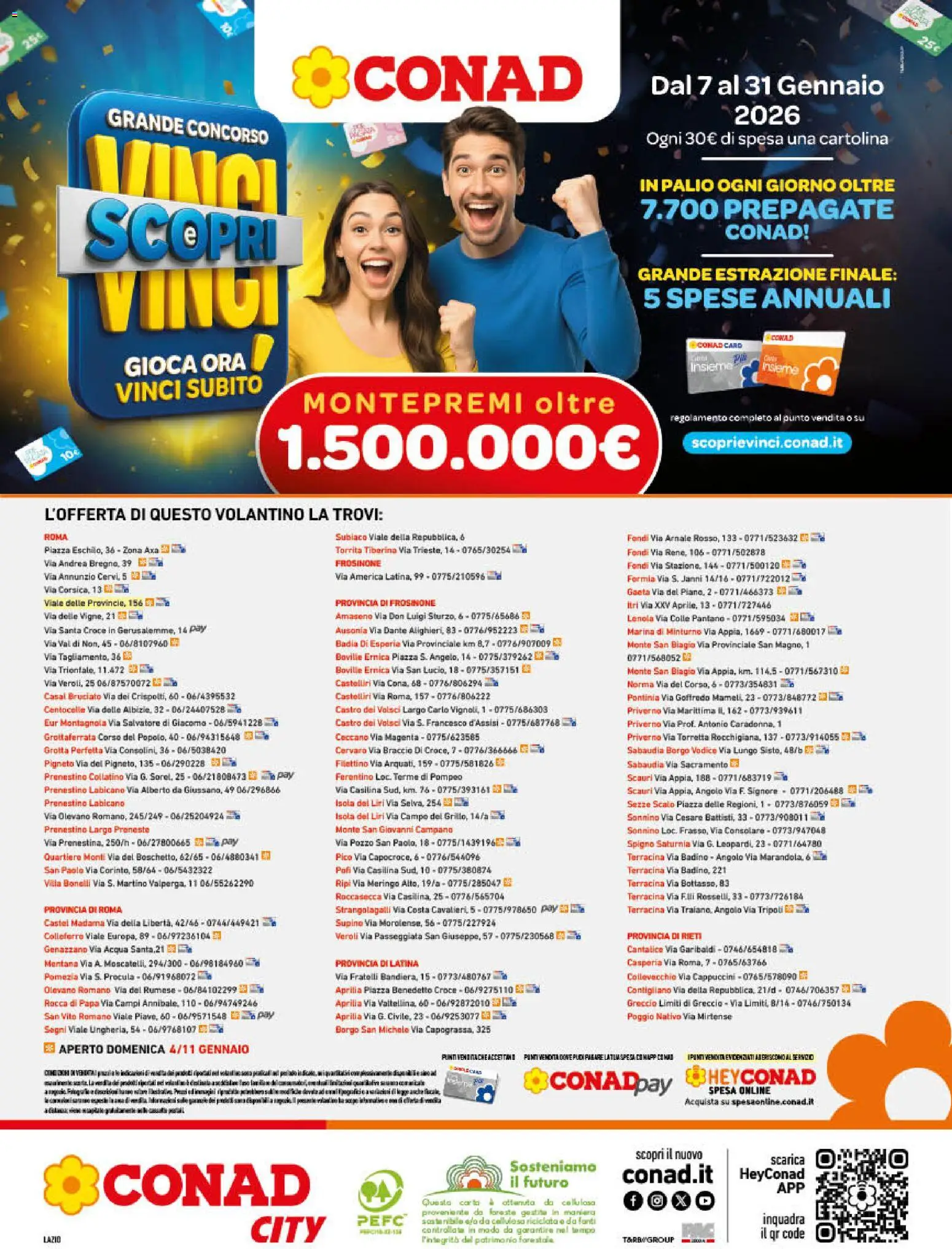 Volantino Conad del 03.01.2026 | Pagina: 16 | Prodotti: Acqua