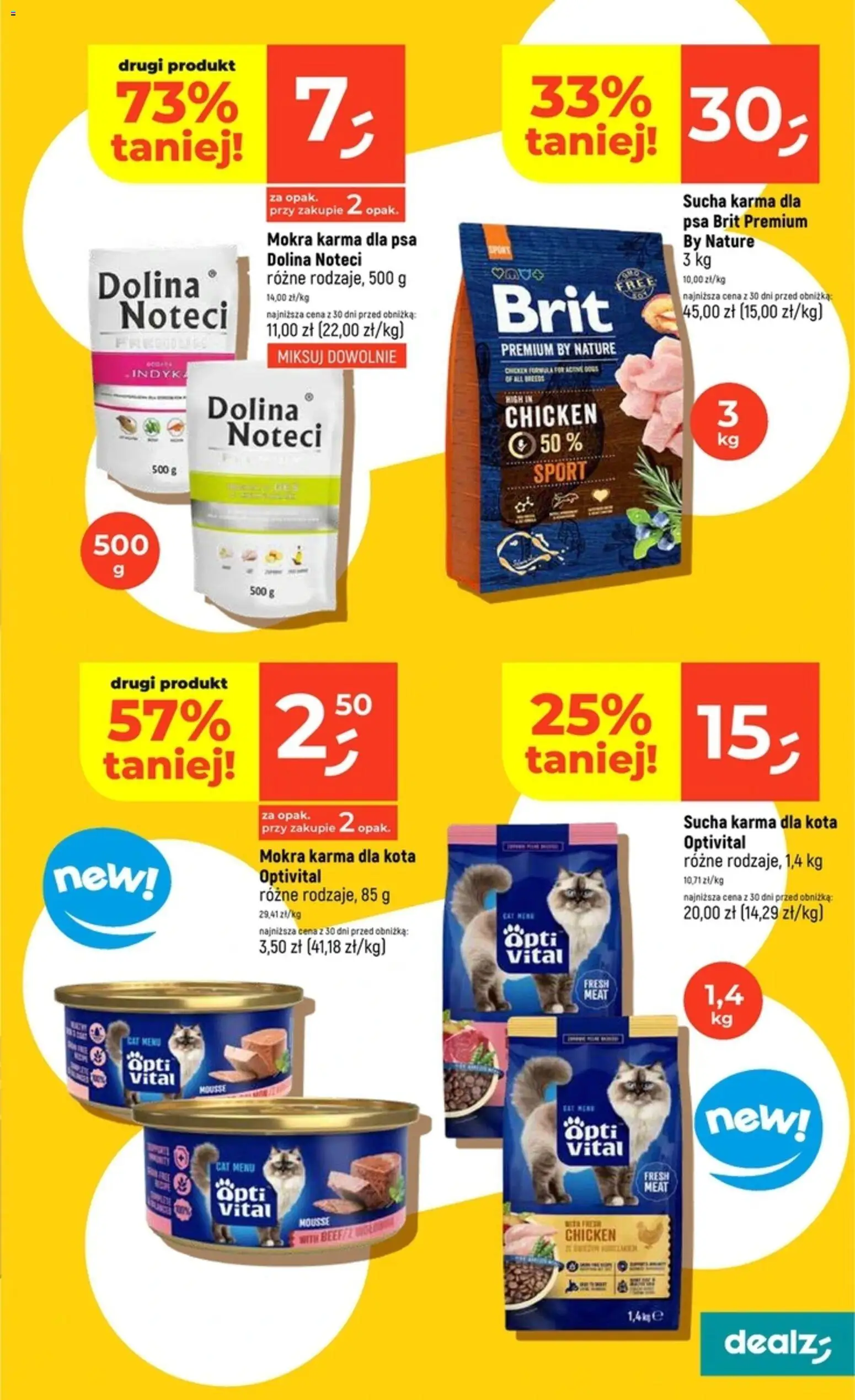 Dealz Gazetka od 22.01.2026 | Strona: 31 | Produkty: Karma dla kota, Karma dla psa