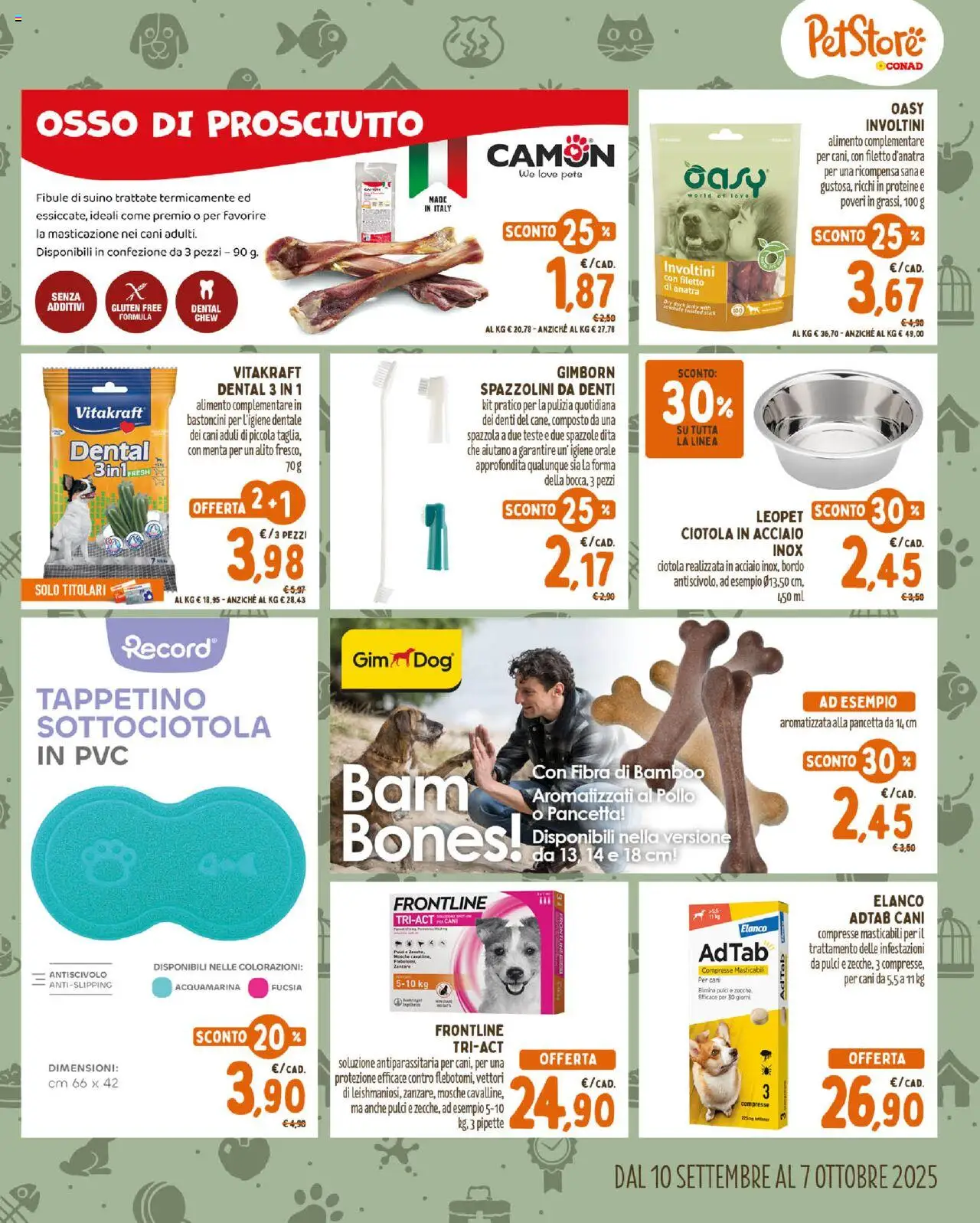 Volantino Conad del 10.09.2025 | Pagina: 3 | Prodotti: Pancetta, Suino, Menta, Ciotola