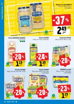 IKI leidinys galioja nuo 19.01.2026 | Puslapis: 26 | Prekių: Grietinėlė, Pienas, Varškė, Majonezas