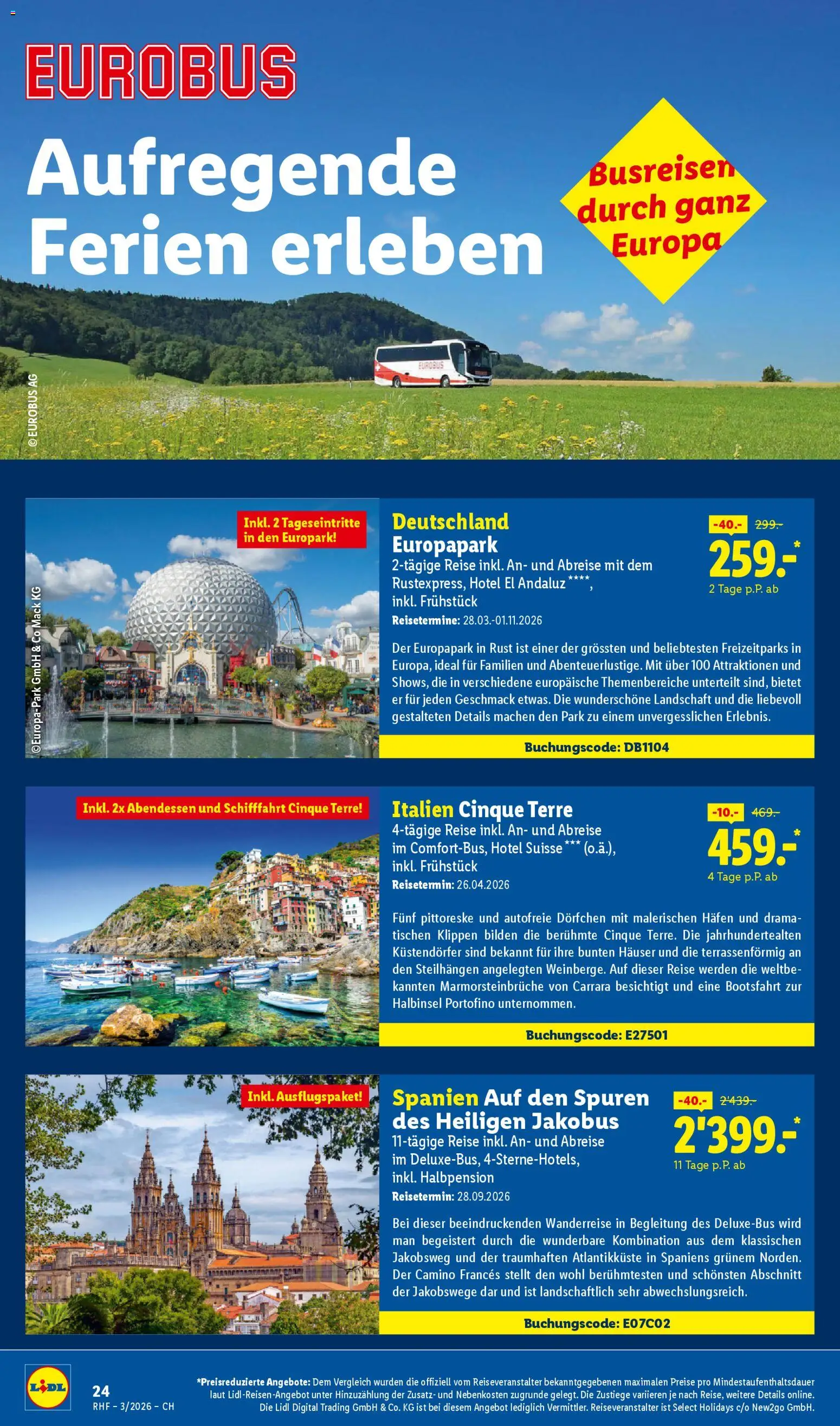 Lidl Aktionen Reisen März – gültig ab 28.02.2026 | Seite: 24 | Produkte: Bilden