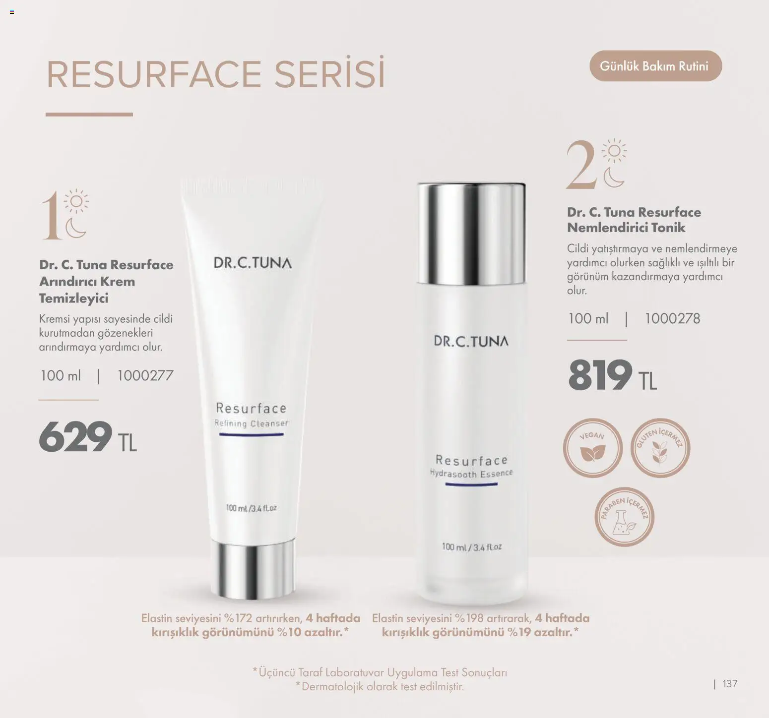 Farmasi Katalog - 01.01.2026 tarihinden itibaren geçerlidir | Sayfa: 137 | Ürünler: Krem