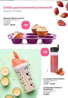 Anteprima del volantino Tupperware volantino valido a partire dal 01.04.2026 | Pagina: 6 | Prodotti: Silicone, Mixer