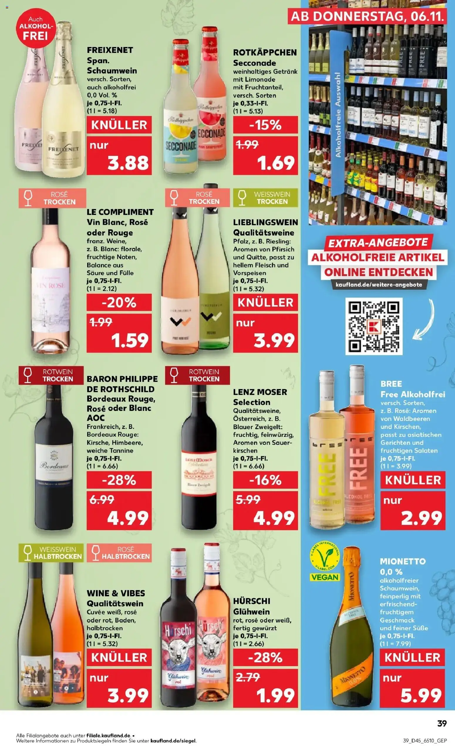 Kaufland prospekt Heinsberg	 – gültig ab 10.11.2025 | Seite: 39 | Produkte: Bree, Kirschen, Pfirsich, Fleisch