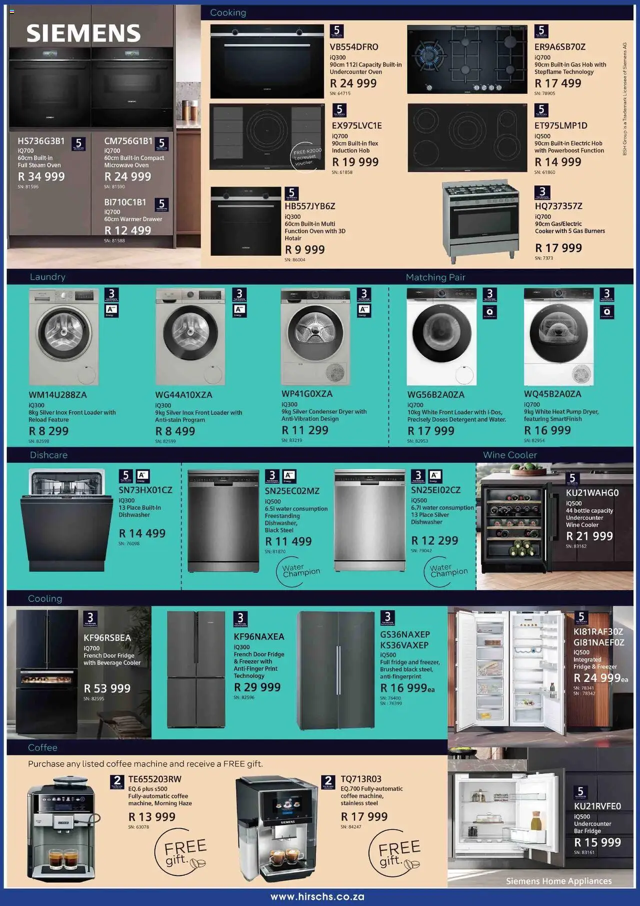 Hirsch's Specials │ valid from 24.06.2025 | Page: 24 | Products: Oven, Cooker, Microwave, Water