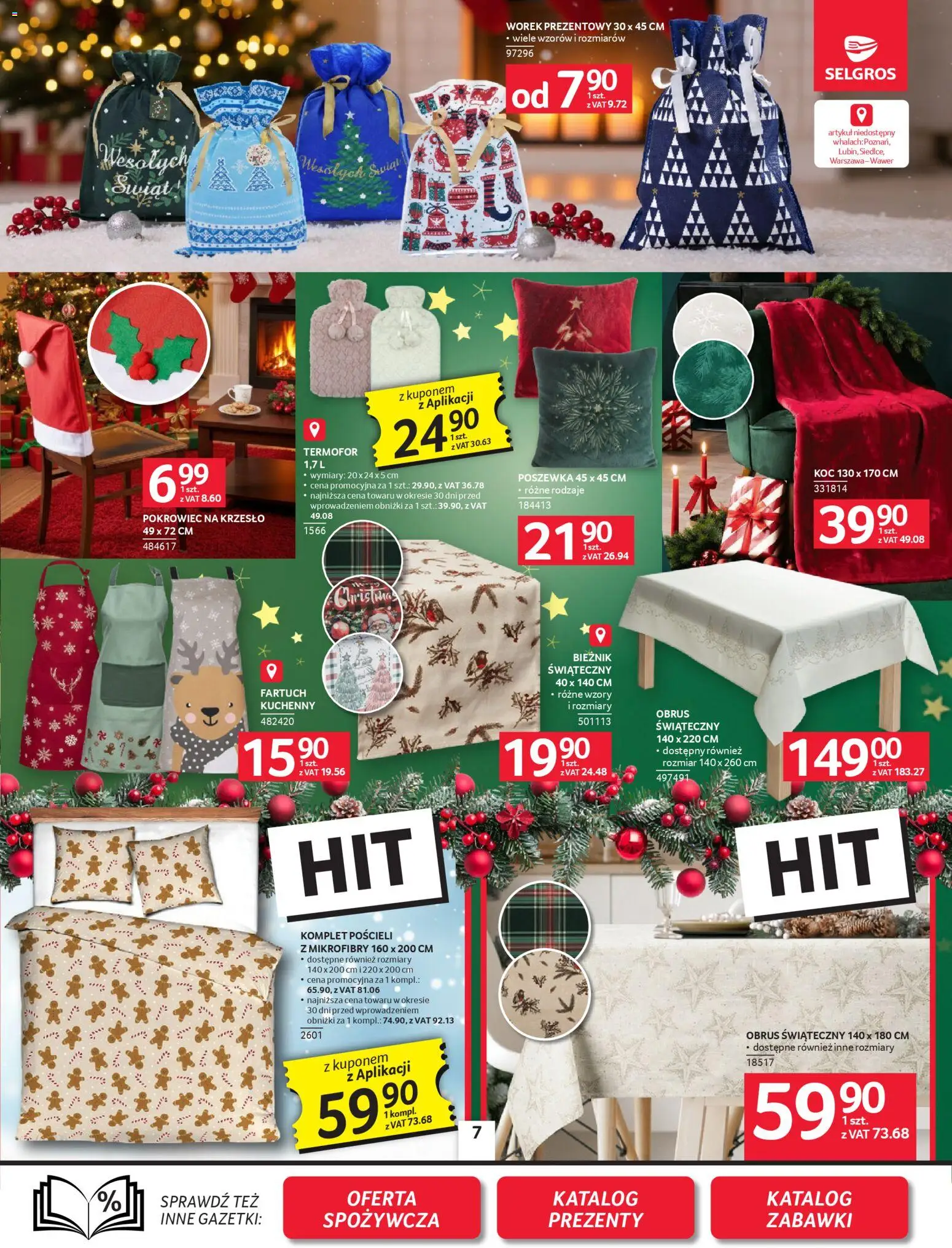 Selgros cash&carry Gazetka - Oferta przemysłowa od 04.12.2025 | Strona: 9 | Produkty: Koc, Krzesło