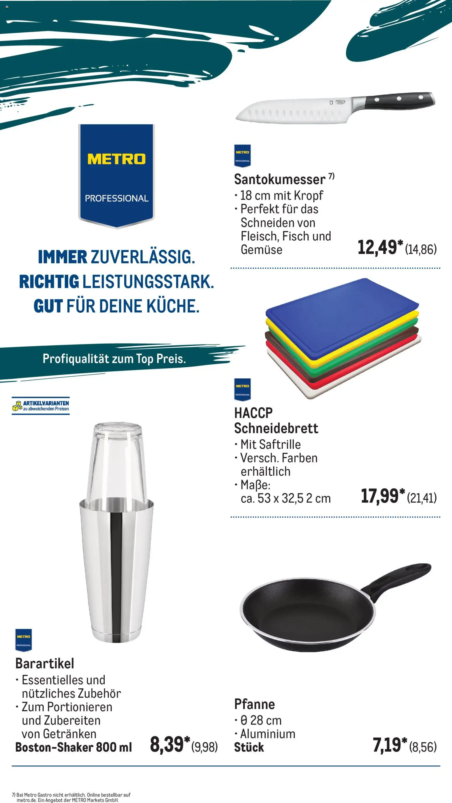 Metro Monats-Menü – gültig ab 01.05.2026 | Seite: 42 | Produkte: Top, Fisch, Gemüse