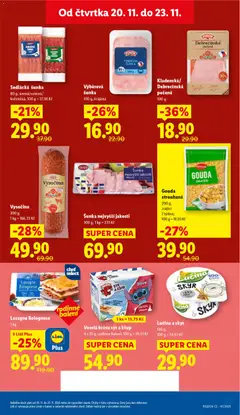 Náhled letáku Lidl Black Friday od 20.11.2025 | Strana: 19