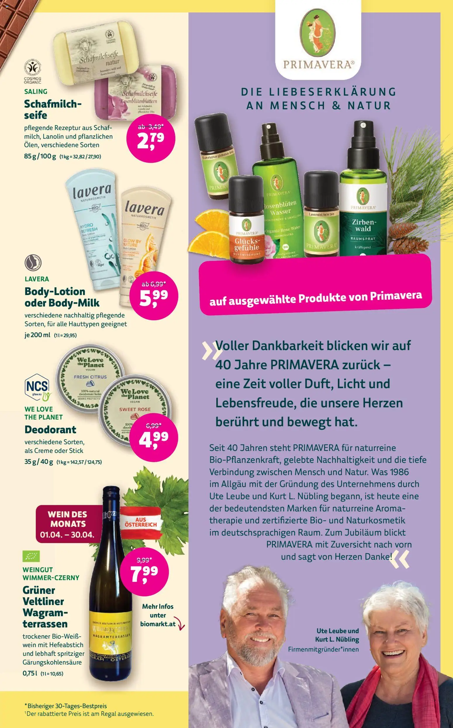 Denns BioMarkt Angebote gültig ab 25.03.2026 | Seite: 17 | Produkte: Wasser, Regal, Creme, Wein