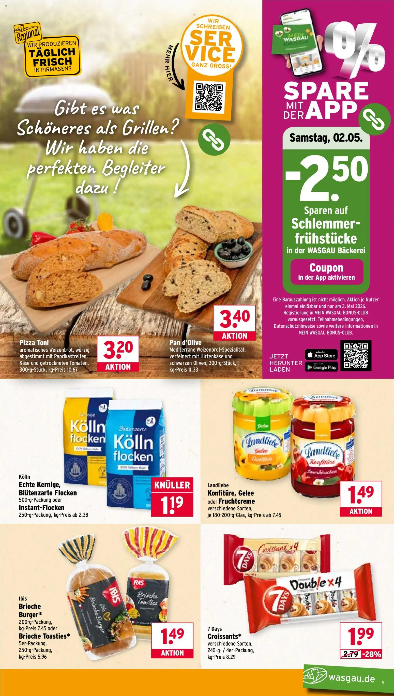 Wasgau Prospekt 	 – gültig ab 27.04.2026 | Seite: 9