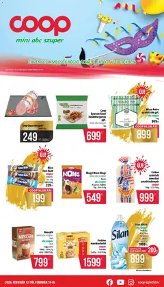 COOP - Mini & Abc & Szuper / Mecsek - amely érvényes a következő dátumtól: 12.02.2026