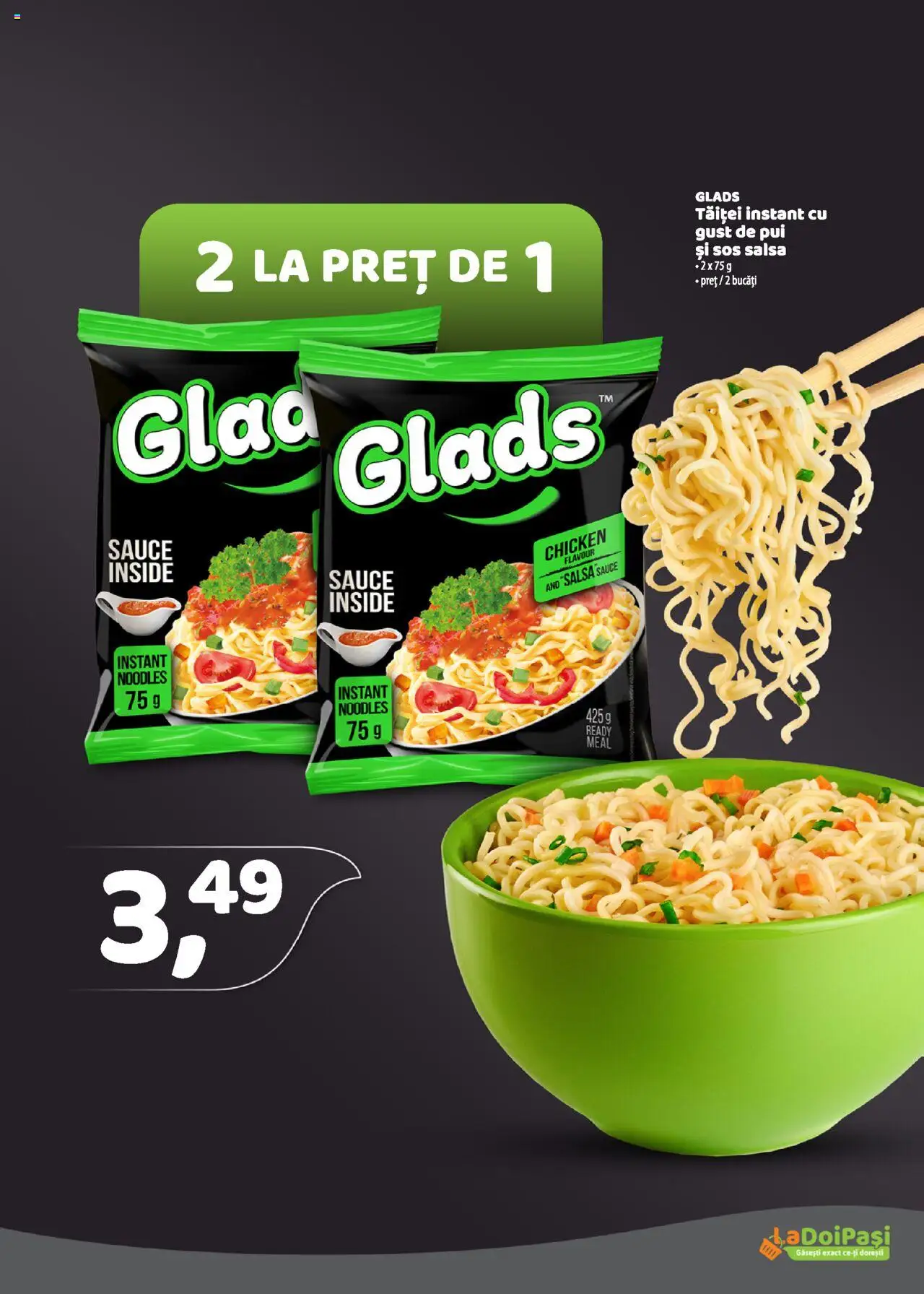 Catalog LaDoiPași – valabil de la 01.07.2025 | Pagină: 8 | Produse: Hacıyatmaz Kedi Oyuncağı, Noodles, Sos