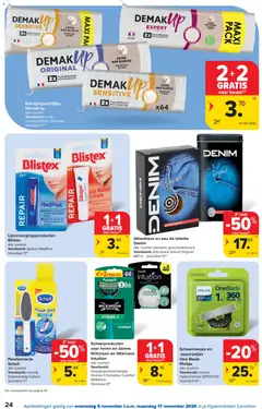 Carrefour - Hypermarkten Promoties  - Voorbeeld van een folder van Carrefour, geldig van 05.11.2025 | Pagina: 24 | Producten: Eau de toilette